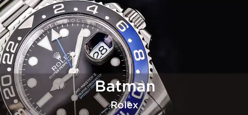  Batman Rolex